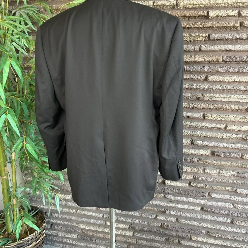 Hart Schaffner & Marx Gold Trumpeter Brown Wool Sports Coat Blazer Size 40R